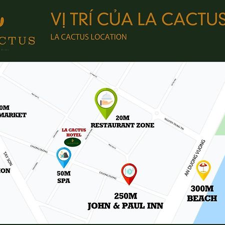 La Cactus Hotel Куинён Экстерьер фото