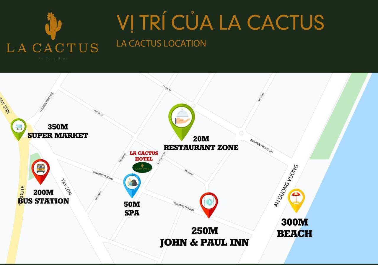 La Cactus Hotel Куинён Экстерьер фото